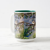 Tasse 2 Couleurs Coupe Mme Kingfisher (Devant gauche)