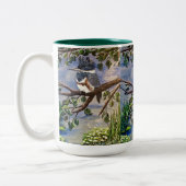 Tasse 2 Couleurs Coupe Mme Kingfisher (Gauche)