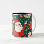 Tasse 2 Couleurs coupe noël (Devant droit)