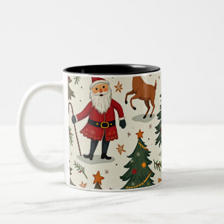 Tasse 2 Couleurs coupe noël