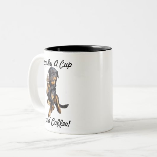 Tasse 2 Couleurs Coupe Par Coupe (Devant gauche)