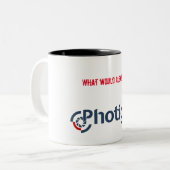 Tasse 2 Couleurs Coupe personnalisée Alex (Devant gauche)