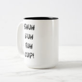 Tasse 2 Couleurs Coupe Shein Duh Fuh - Coupe du café (Devant gauche)