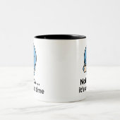 Tasse 2 Couleurs Coupe Smilo Sleepy Face Coffee (Centre)