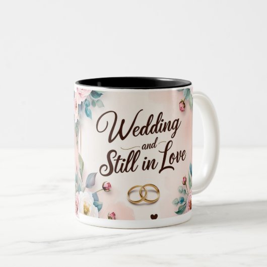 Tasse 2 Couleurs Coupes pour couples (Devant droit)