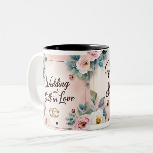 Tasse 2 Couleurs Coupes pour couples (Devant gauche)