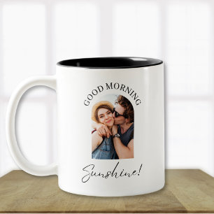 Tasse 2 Couleurs Couple Bonjour soleil