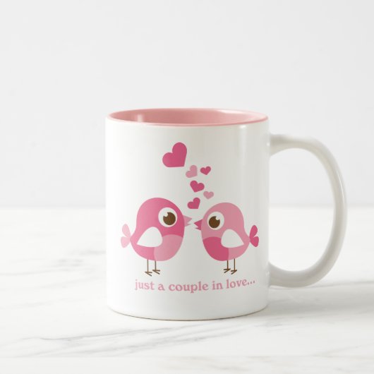 Tasse 2 Couleurs Couples toujours dans des Valentines d'amour (Droit)