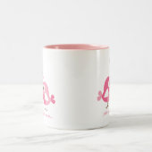 Tasse 2 Couleurs Couples toujours dans des Valentines d'amour (Centre)
