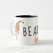 Tasse 2 Couleurs Coupure d'ours (Devant gauche)