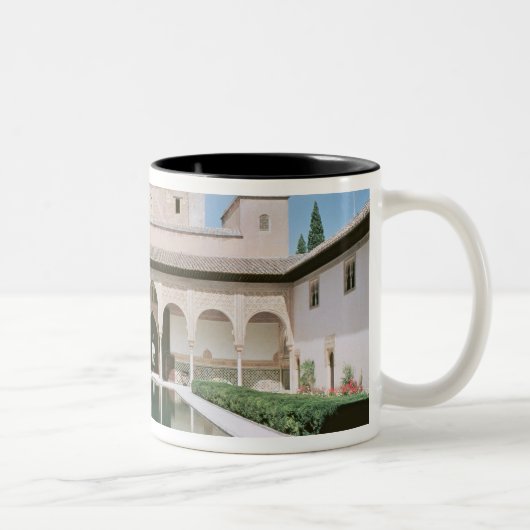 Tasse 2 Couleurs Cour des myrtes, commencée en 1333 (Droit)