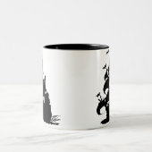 Tasse 2 Couleurs Courbures de Windship avant une brise fraîche (Centre)