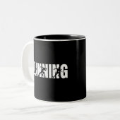 Tasse 2 Couleurs Coureur| Coureur| Marathon (Devant gauche)