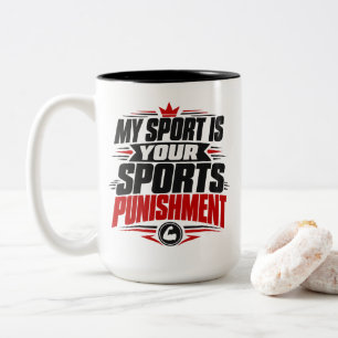 Tasse 2 Couleurs Coureur Mon Sport Est Votre Vêtement De Punition S