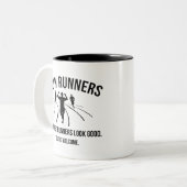 Tasse 2 Couleurs Coureurs lents (Devant gauche)