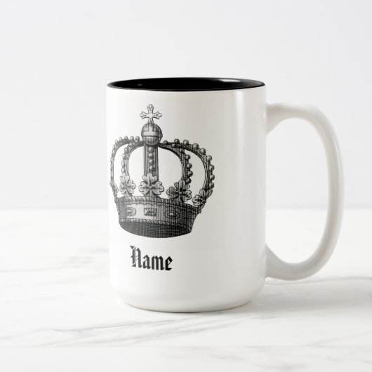 Tasse 2 Couleurs Couronne Mugcup (Droit)