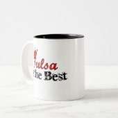 Tasse 2 Couleurs Couronne Tulsa (Devant gauche)