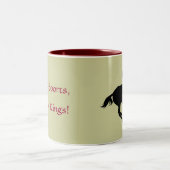 Tasse 2 Couleurs Course (Centre)