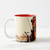 Tasse 2 Couleurs Course de harnais (Gauche)