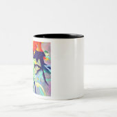 Tasse 2 Couleurs Course de vélo Lyonel Feininger (Centre)