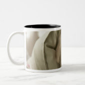 Tasse 2 Couleurs Coussin autour de chien (Gauche)