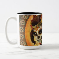 Coussin Dia De Los Muertos