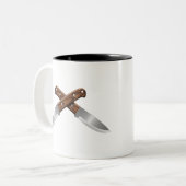 Tasse 2 Couleurs couteaux de croisière (Devant gauche)