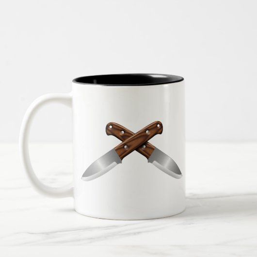Tasse 2 Couleurs couteaux de croisière (Gauche)
