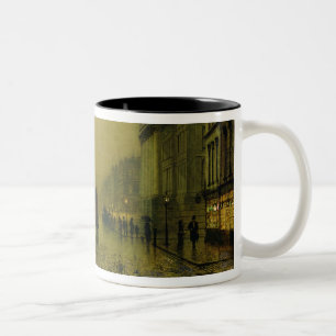 Tasse 2 Couleurs Coutumes H de docks de John Atkinson Grimshaw