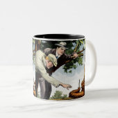 Tasse 2 Couleurs Couverture d'histoire classique (Devant droit)