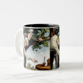 Tasse 2 Couleurs Couverture d'histoire classique (Devant gauche)