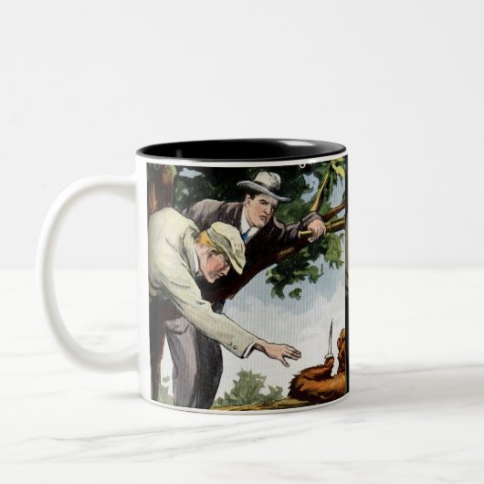Tasse 2 Couleurs Couverture d'histoire classique (Gauche)
