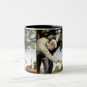 Tasse 2 Couleurs Couverture d'histoire classique (Centre)