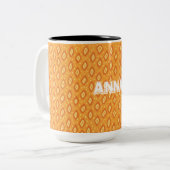 Tasse 2 Couleurs Couverture Jaune et Orange (Devant gauche)