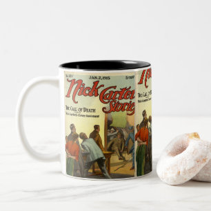 Tasse 2 Couleurs Couverture vintage du livre
