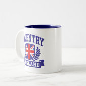Tasse 2 Couleurs Coventry Angleterre (Devant gauche)