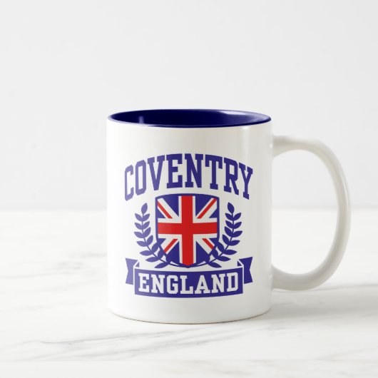 Tasse 2 Couleurs Coventry Angleterre (Droit)