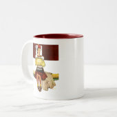 Tasse 2 Couleurs Cover Girl (Devant gauche)