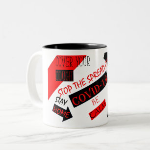 Tasse 2 Couleurs Covid-19