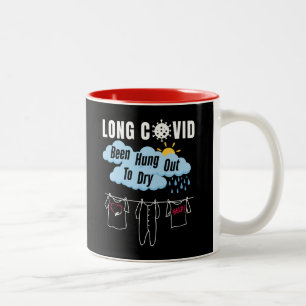 Tasse 2 Couleurs COVID LONG - A Été Pris À Sécher