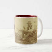 Tasse 2 Couleurs Cow-boy café (Devant droit)