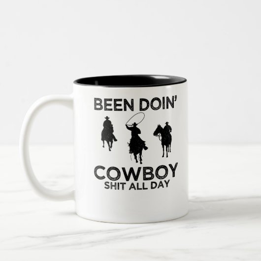 Tasse 2 Couleurs cowboy (Gauche)