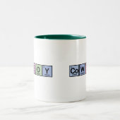 Tasse 2 Couleurs Cowboy fait d'éléments (Centre)