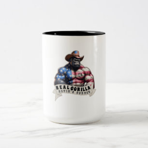 Tasse 2 Couleurs Cowboy Silverback Kevin's Corner REAL GORILLA