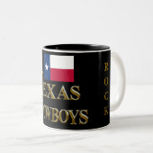 TASSE 2 COULEURS COWBOYS (Devant droit)