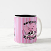 Tasse 2 Couleurs Cowgirl Skull (Devant droit)