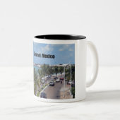 Tasse 2 Couleurs Cozumel, Mexique (Devant droit)