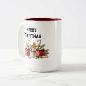 Tasse 2 Couleurs Cozy Christmas Cocoa  (Devant gauche)