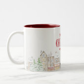 Tasse 2 Couleurs Cozy Christmas Winter Homes (Gauche)