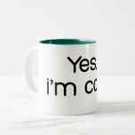 Tasse 2 Couleurs Cozy Funny Winter, Tis the Season to Be Freezin<br><div class="desc">Searching for a winter gift that brings a smile? This design is for everyone who faces the cold every day and still manages to laugh about it.</div>